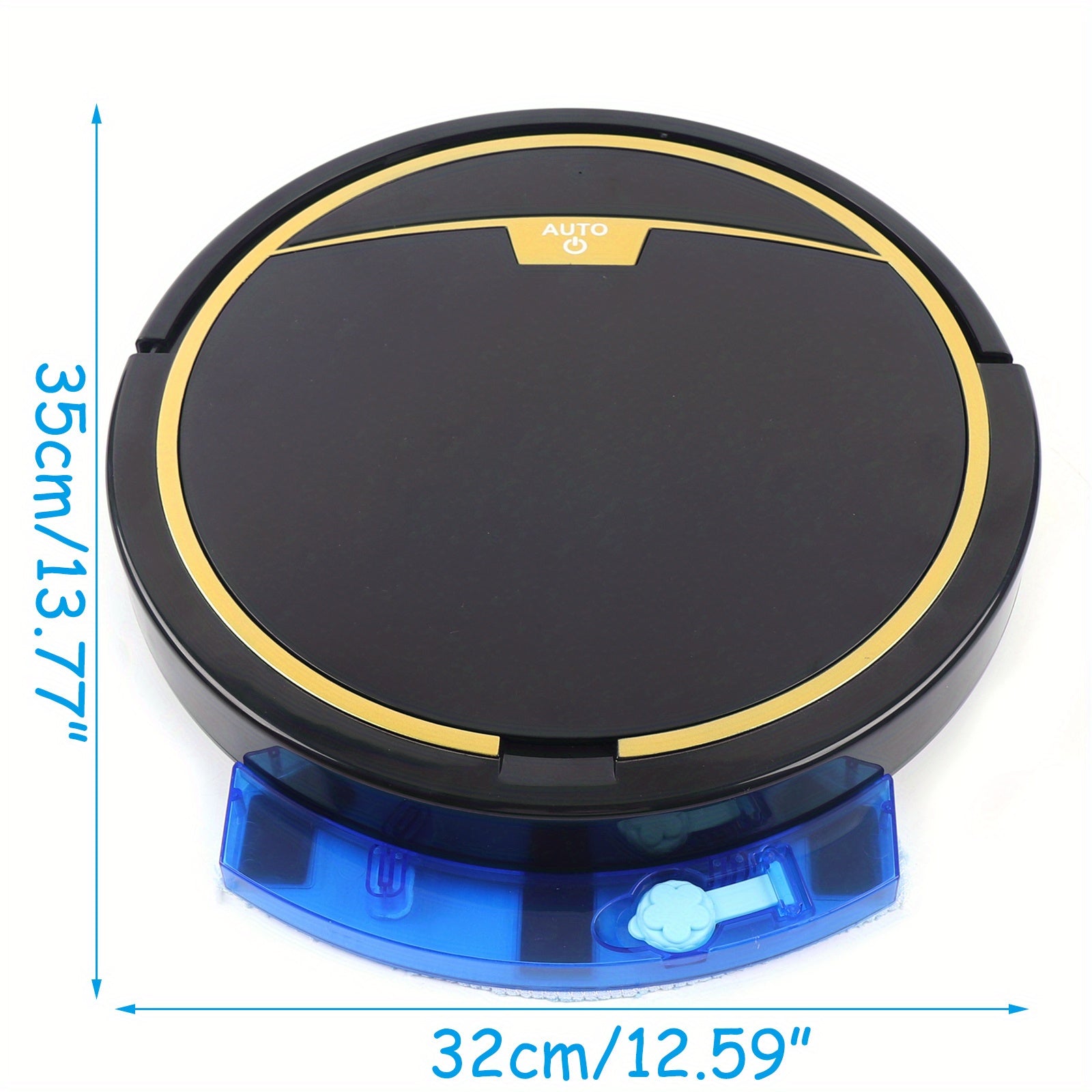 3in 1 Smart Robot Vacuum with Water Tank, Wet Cleaning Sweeping Cleaner