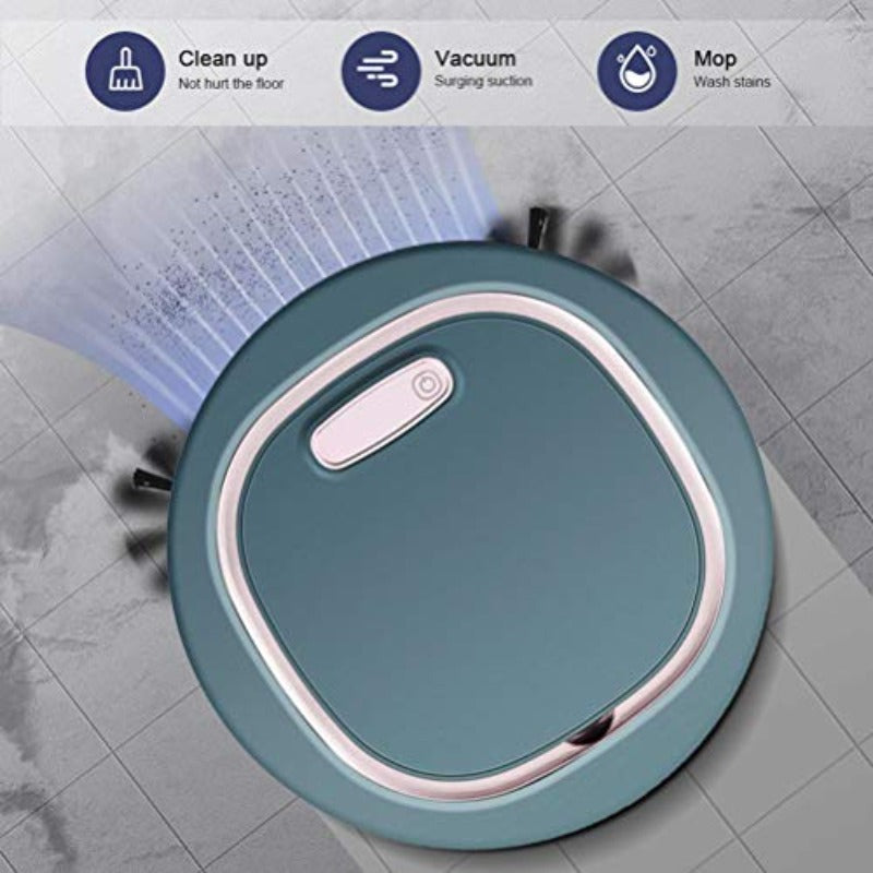 1500Pa Smart Robot Vacuum Cleaner Upgrade The New Multifunctional 3in1 Rechargeable Auto Floor Sweeping Robot Vacuum Cleaner Machine Smart Household Electric Sweeper Cleaning Vacuum Cleaner