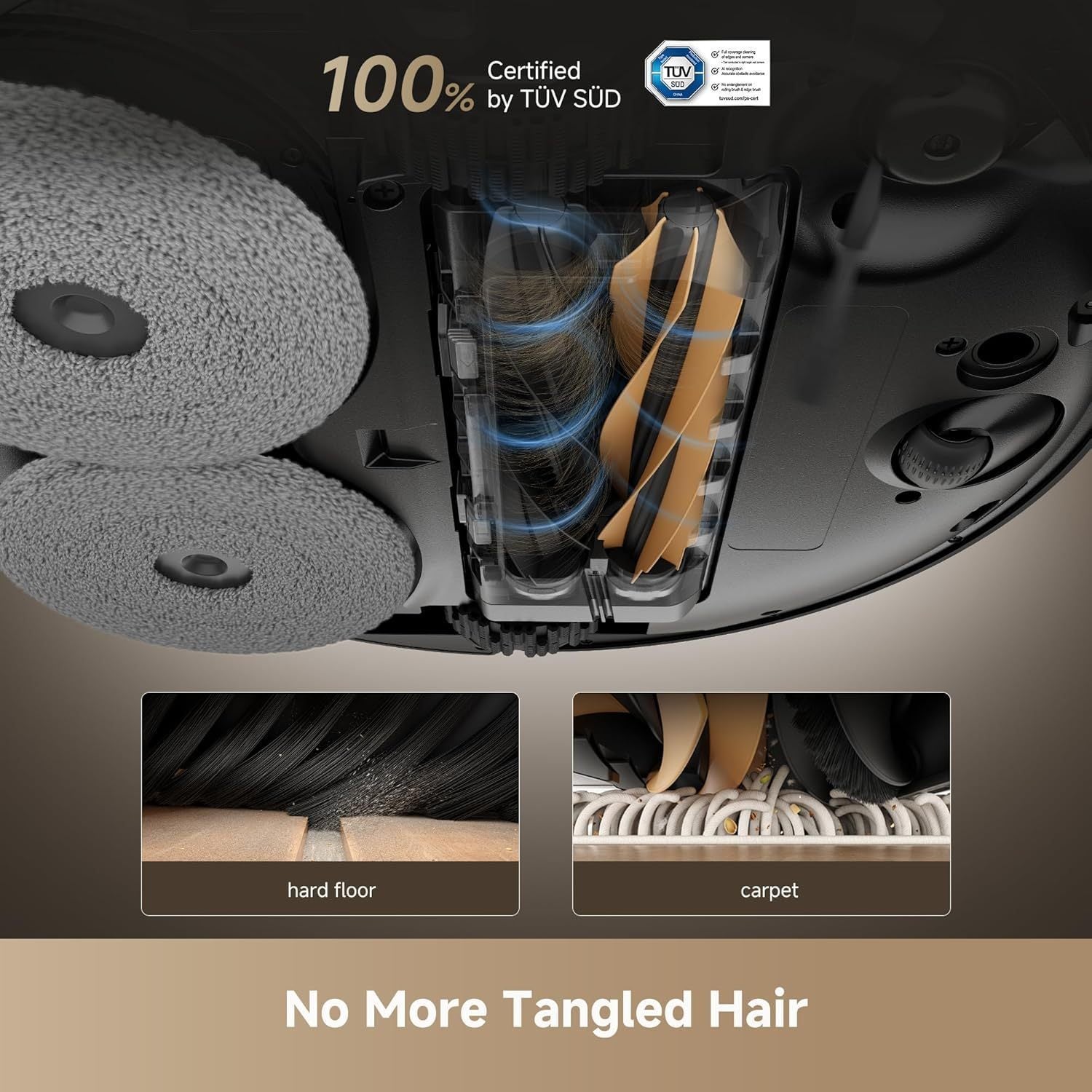 DREAME X50 Ultra Robot Vacuum with R10 Pro Cordless Vacuum Set with Auto-Empty and Mop Self-Cleaning, 20, 000Pa Suction, Obstacle Avoidance and 360° Navigation, Corner to Edge Deep Cleaning, Detangling Brush