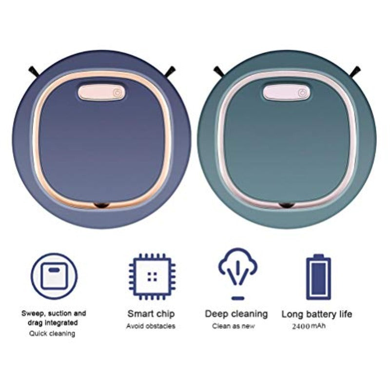 1500Pa Smart Robot Vacuum Cleaner Upgrade The New Multifunctional 3in1 Rechargeable Auto Floor Sweeping Robot Vacuum Cleaner Machine Smart Household Electric Sweeper Cleaning Vacuum Cleaner