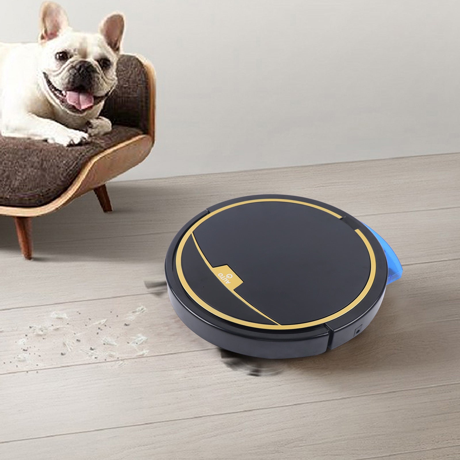 3in 1 Smart Robot Vacuum with Water Tank, Wet Cleaning Sweeping Cleaner