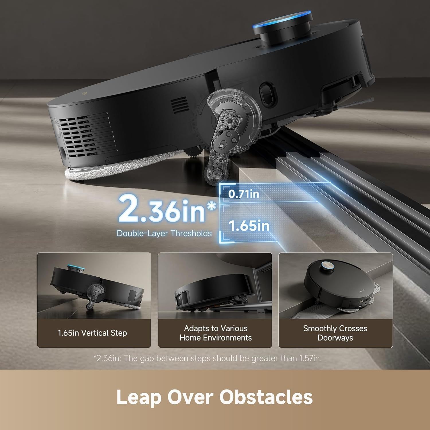 DREAME X50 Ultra Robot Vacuum with R10 Pro Cordless Vacuum Set with Auto-Empty and Mop Self-Cleaning, 20, 000Pa Suction, Obstacle Avoidance and 360° Navigation, Corner to Edge Deep Cleaning, Detangling Brush